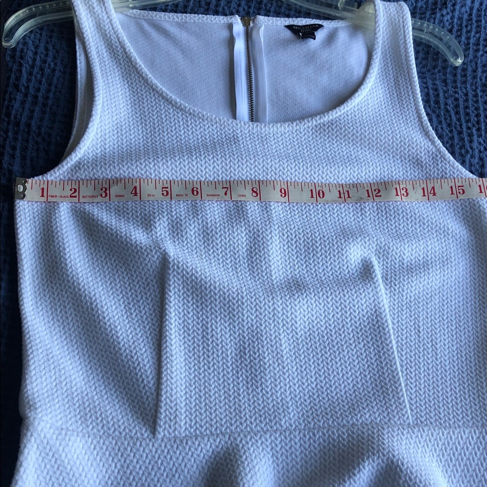 Ann Taylor Peplum Sleeveless Top size MP - Picture 8 of 14